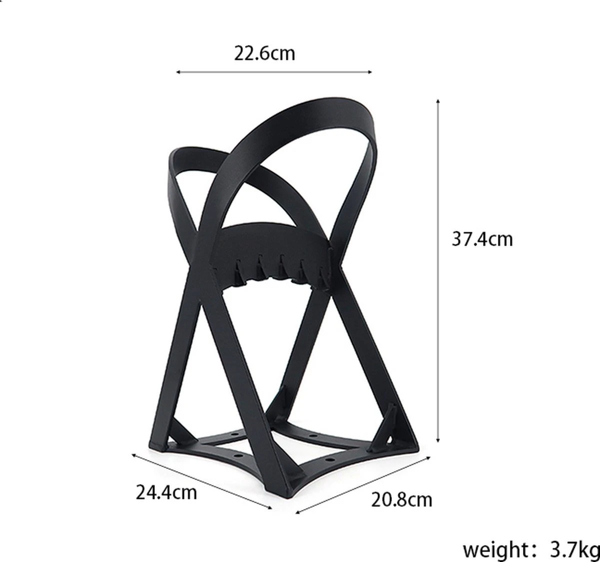 Lighted Lifestyle™| Houtklover Voor Aanmaakhout Incl. Kloofhamer - Houtsplijter - Houtkliever - Snel Haardhout - Gietijzer - Incl. Schroeven - Afbeelding 9