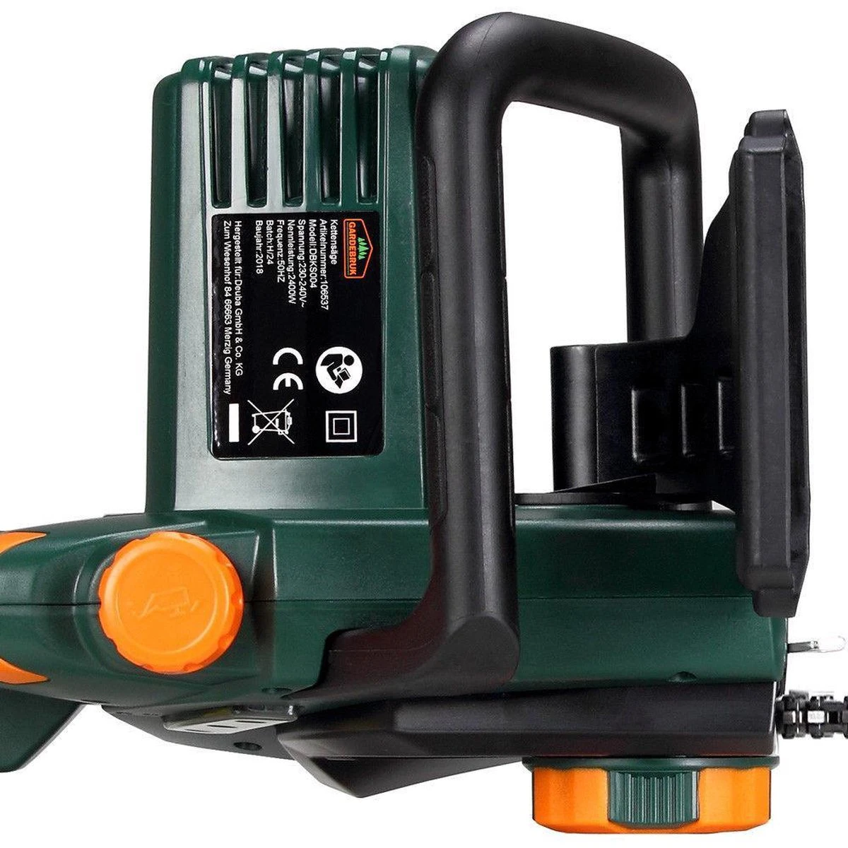 Merkloos Gardebruk Elektrische Kettingzaag 2800 Watt - 46cm Snijlengte - Afbeelding 11