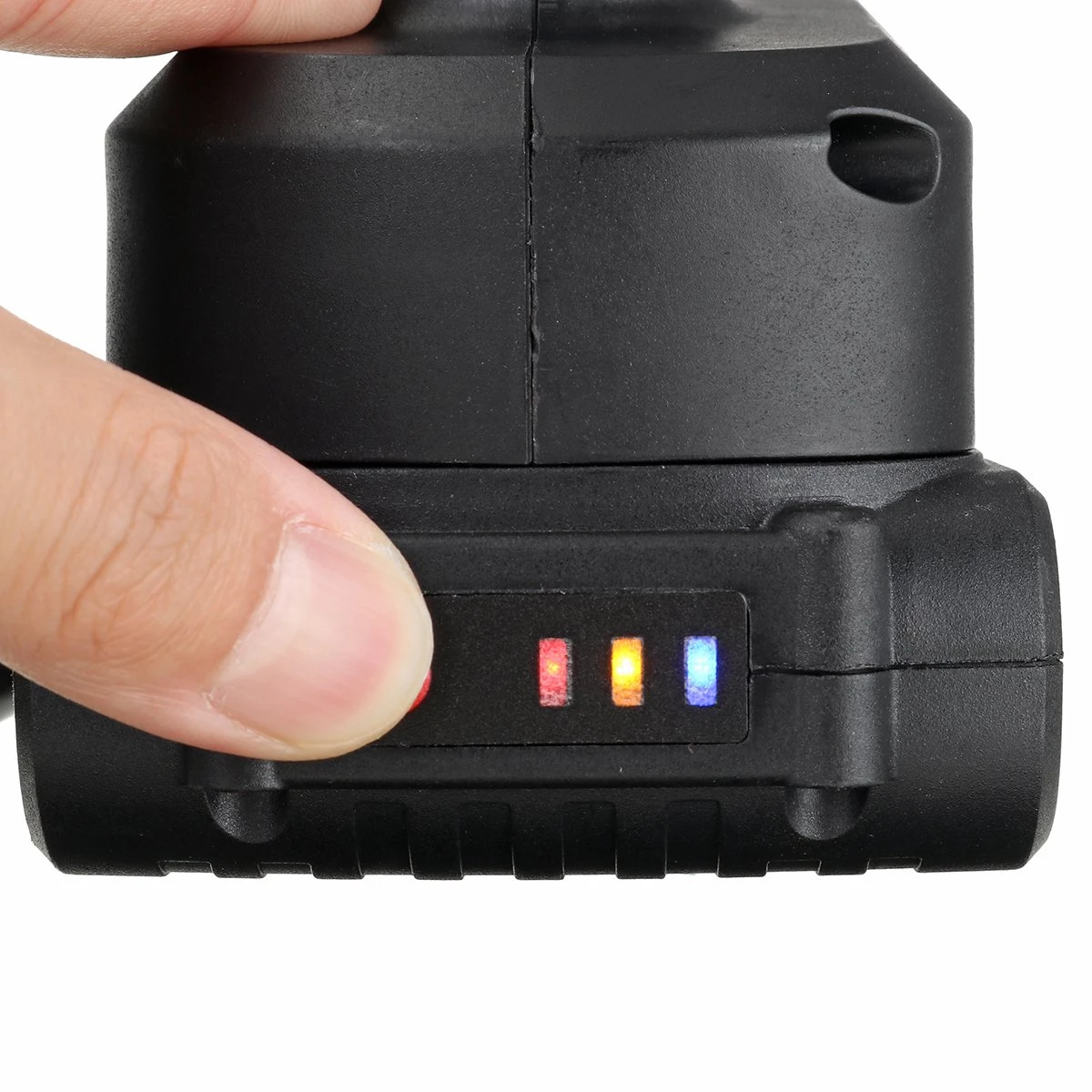 Merkloos Elektrische Accu-Hogedrukreiniger - 20Bar - Multifunctioneel Mondstuk - Draagbaar Oplaadbaar Snoerloos - Reinigingsspuitpistool - Met Rijke Accessoires - Voor Makita 18V-batterij - Voor Auto, Tuin, Terras, Raam (Zwart) - Afbeelding 5