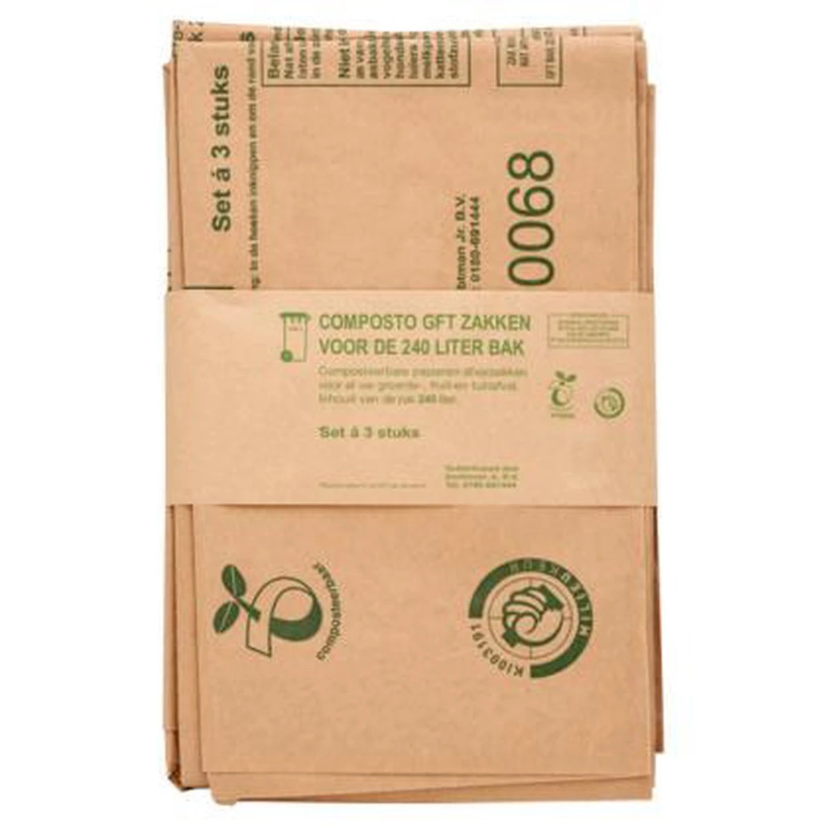 Composto GFT 240L Containerzak Set à 30 Stuks - Afbeelding 2