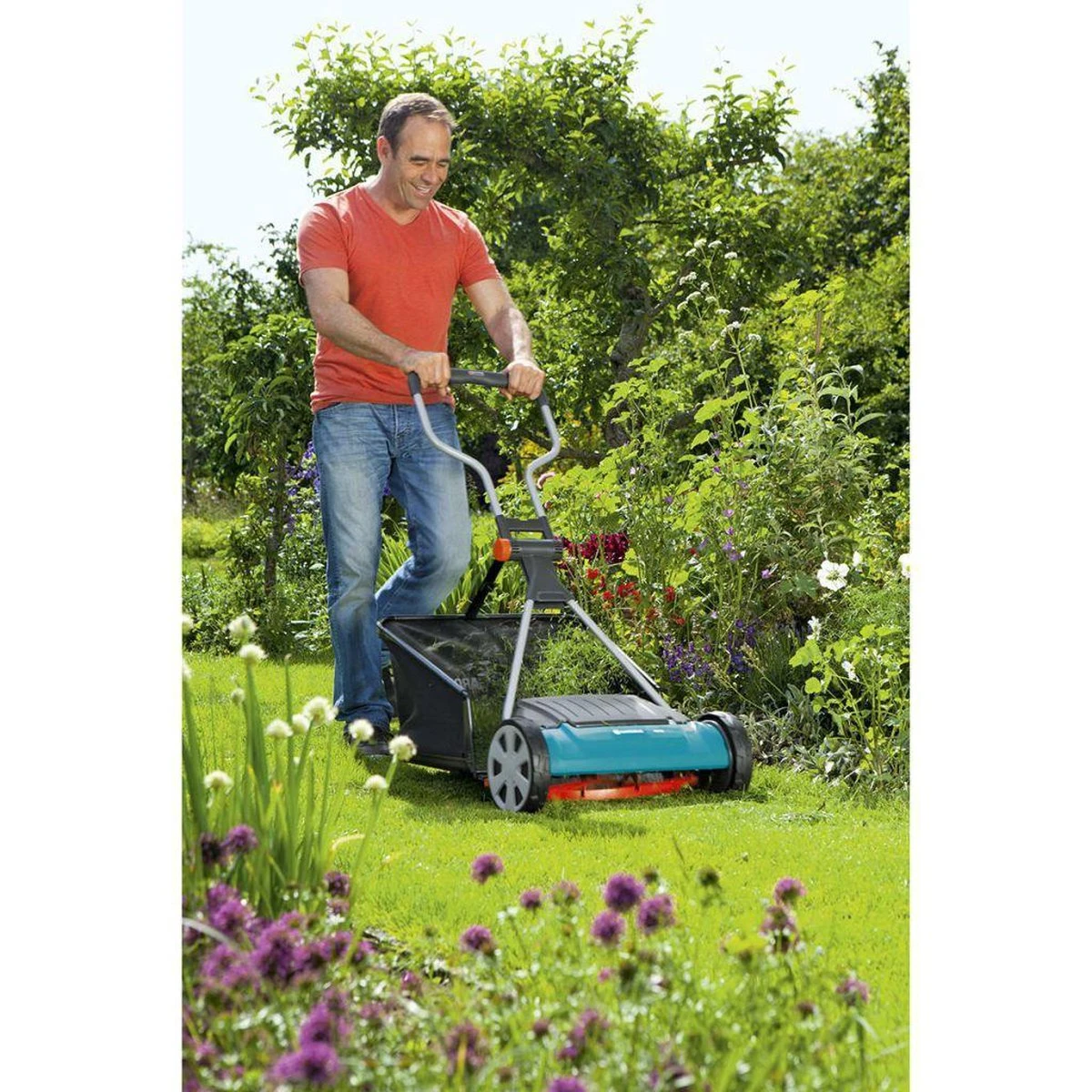 GARDENA - Kooimesmaaier 400C - Grasmaaier - Maaibreedte 40 Cm - Gazons Tot Ca. 250 M² - Afbeelding 5