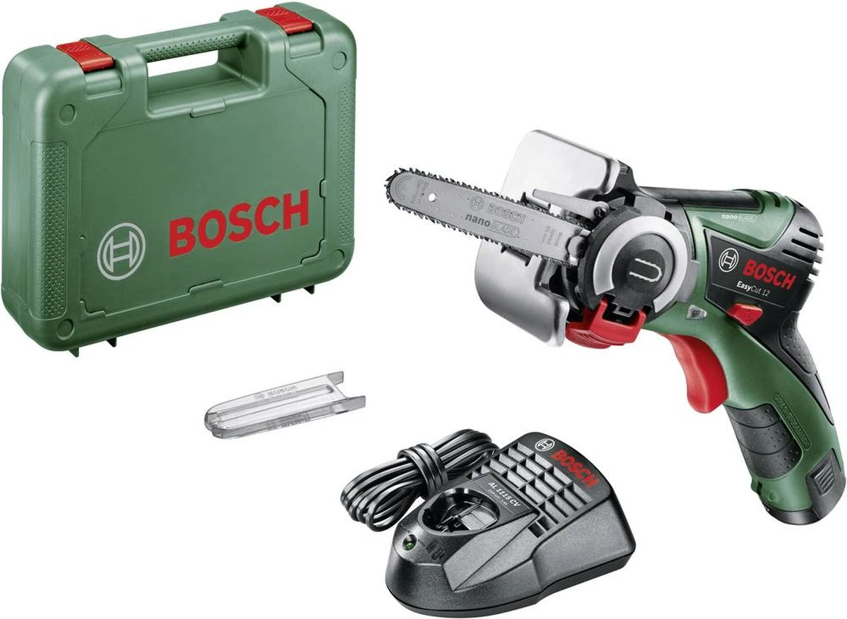 Bosch EasyCut 12 Accu Microkettingzaag - Met 1 X 12 V Accu En Lader - Afbeelding 9