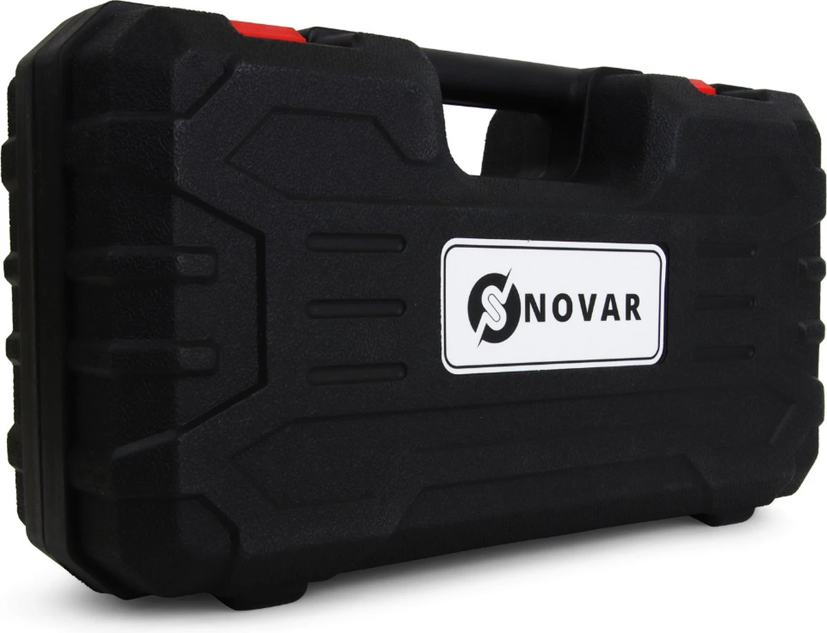 NovarGarden® Mini Kettingzaag NG1 - Met 2x Accu - Takkenzaag - Snoeizaag - Electrisch - Handzaag - Boomzaag - 21V - Afbeelding 11