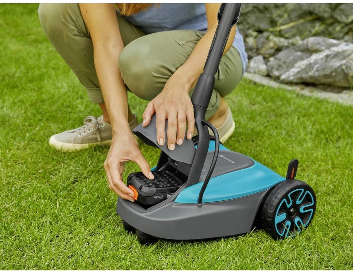 GARDENA - Grasmaaier - HandyMower - 22/18V P4A Solo (Zonder Accu) - Afbeelding 18