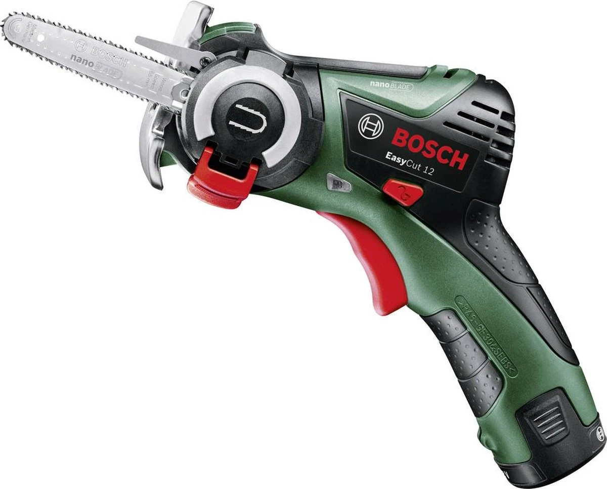 Bosch EasyCut 12 Accu Microkettingzaag - Met 1 X 12 V Accu En Lader - Afbeelding 8