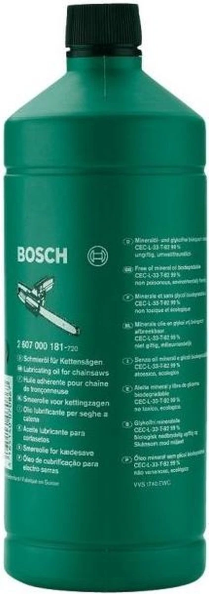 Bosch Kettingzaagolie - Biologisch - Afbeelding 2